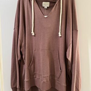 New American Eagle Outfitters Dusty Pink Hoodie Pullover Sweater